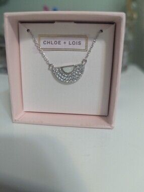 Chloe + Lois Half Mod Necklace